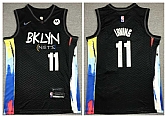 Nets 11 Kyrie Irving Black 2021 City Edition Nike Swingman Jersey,baseball caps,new era cap wholesale,wholesale hats